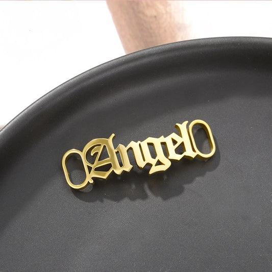 Kinselle Personalized Name Shoe Lace Charms