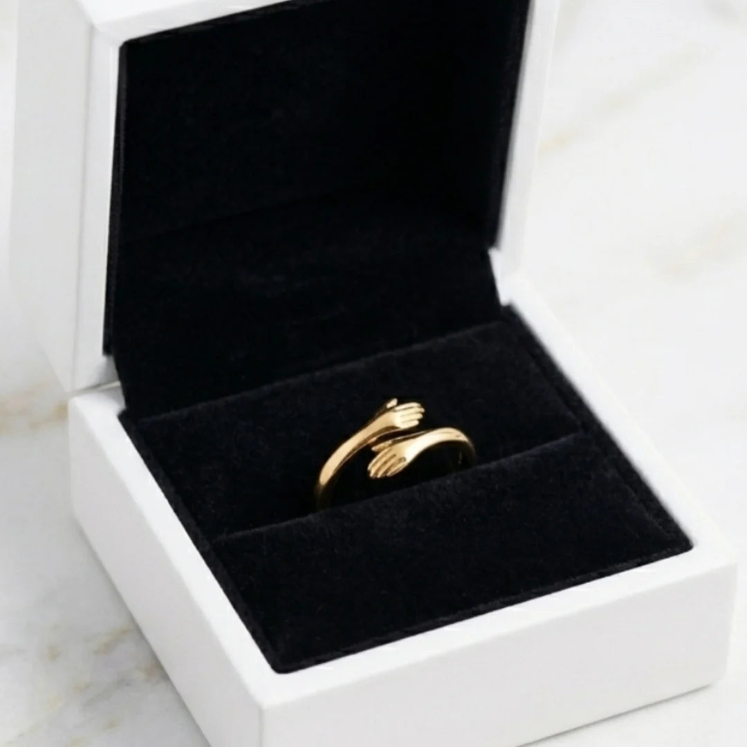 Personalized Engraved Hug Ring
