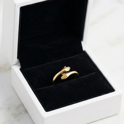 Personalized Engraved Hug Ring