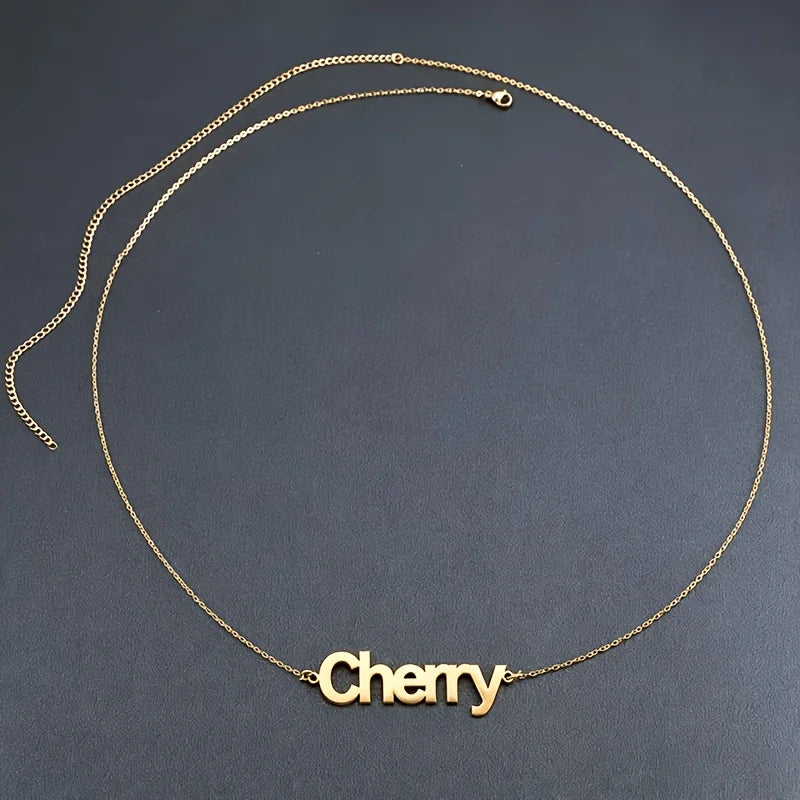 Kinselle Personalized Name Waist Chain