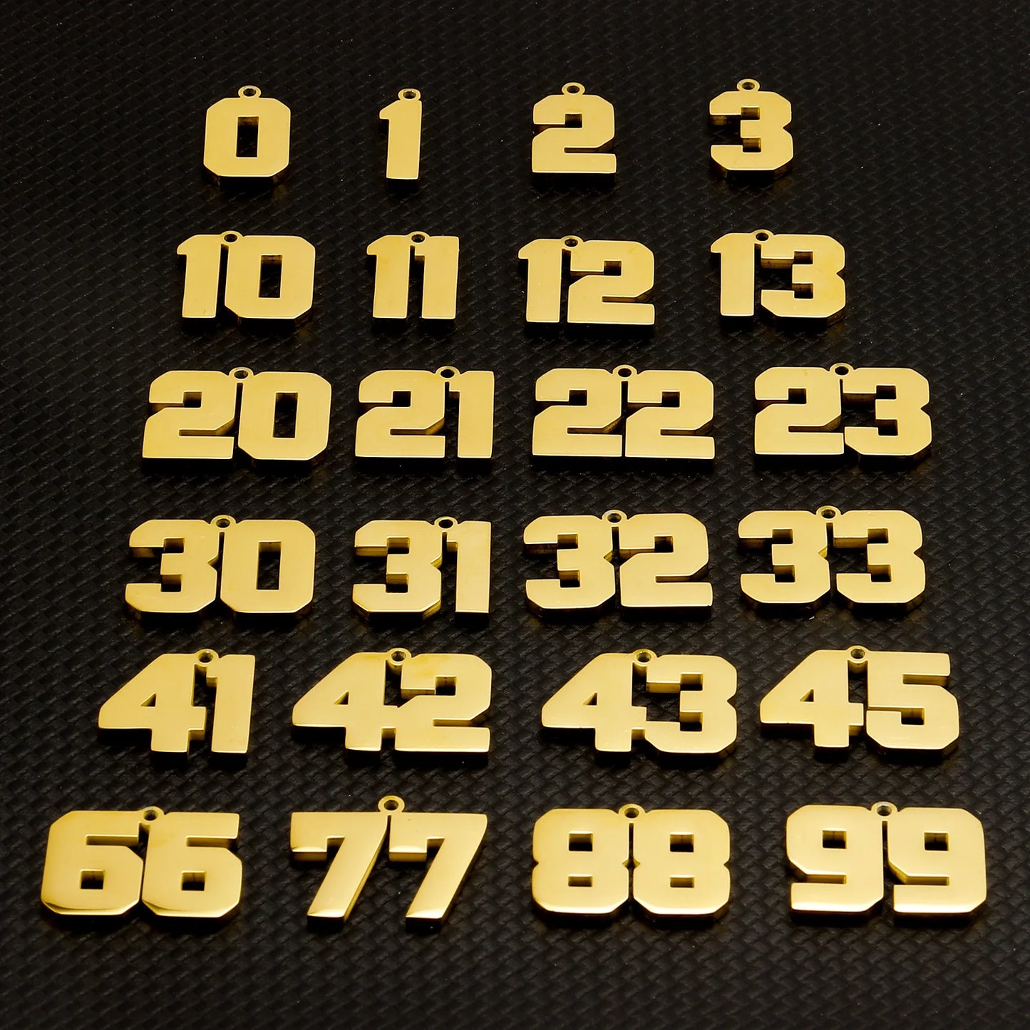 Kinselle Personalized Number Pendant Necklace