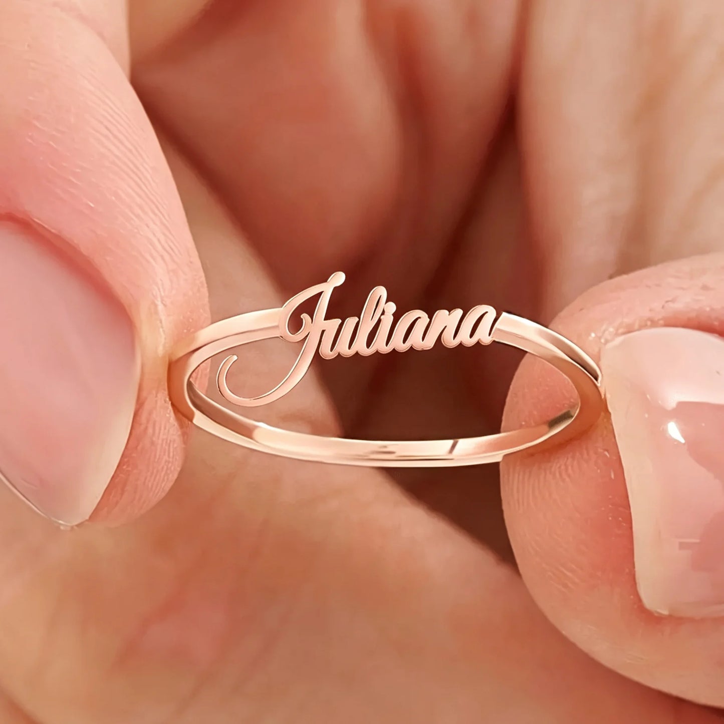 Kinselle Personalized Name Ring