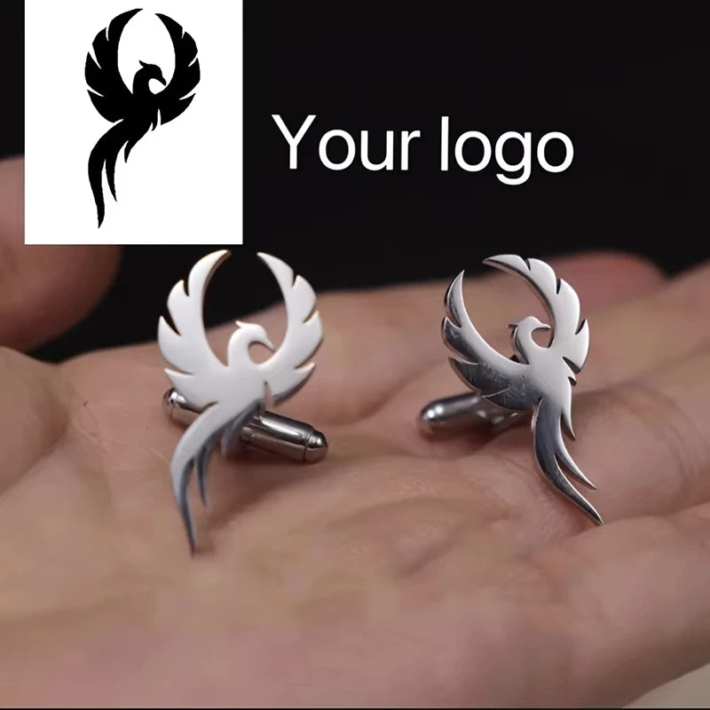 Kinselle Personalized Logo Cufflinks