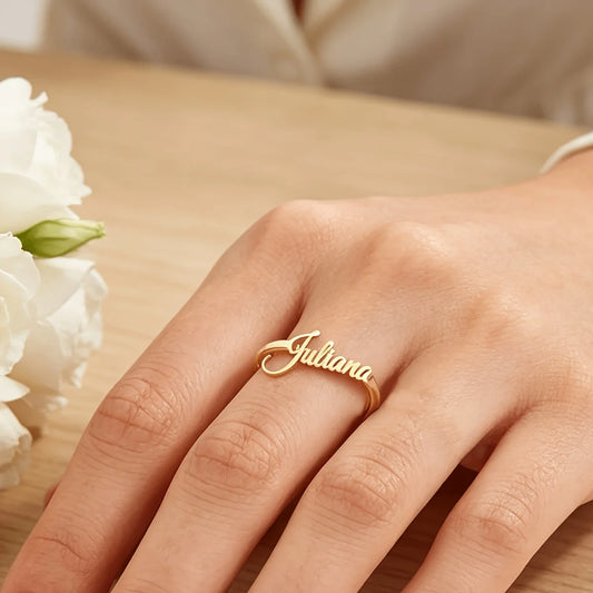 Kinselle Personalized Name Ring