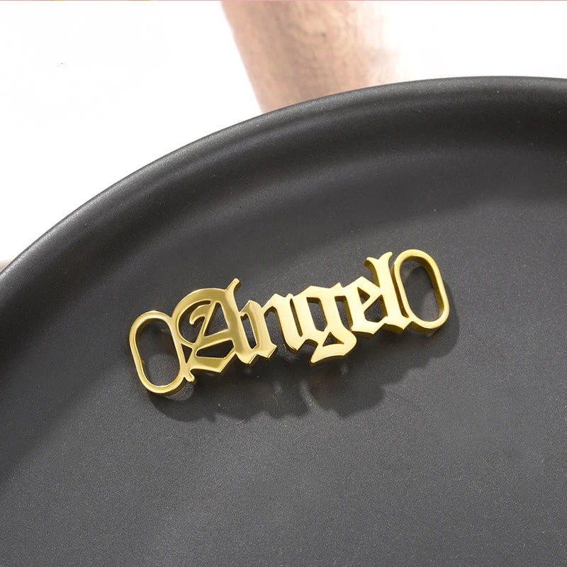 Kinselle Personalized Name Shoe Lace Charms