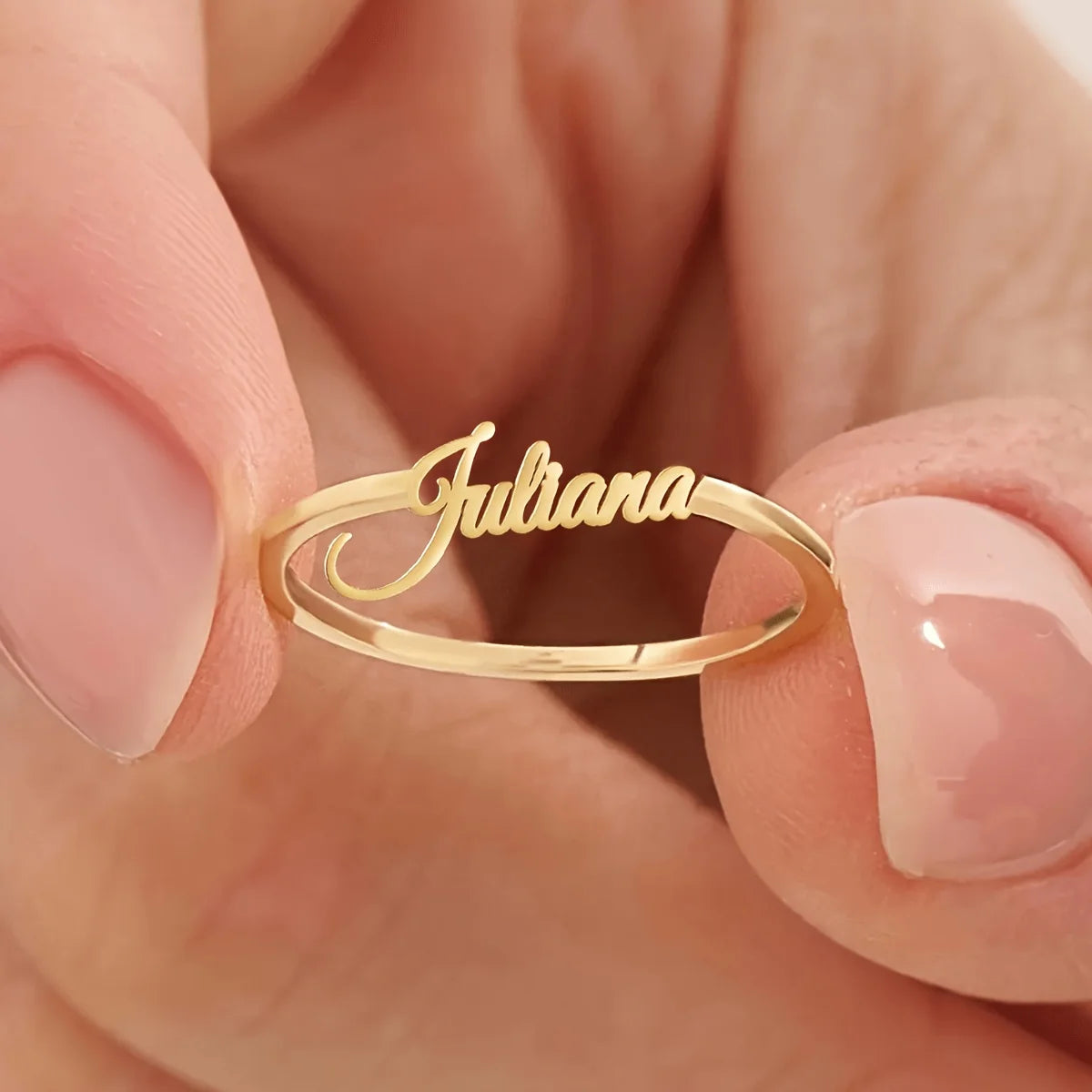 Kinselle Personalized Name Ring