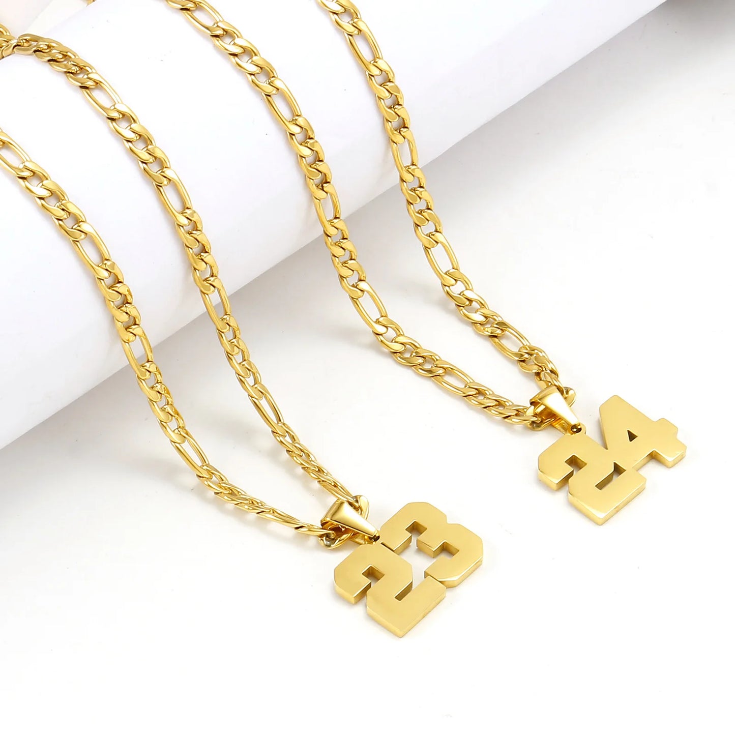 Kinselle Personalized Number Pendant Necklace