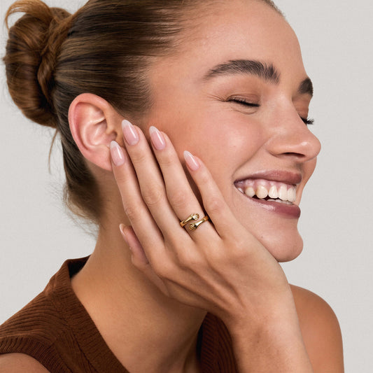 Personalized Engraved Hug Ring