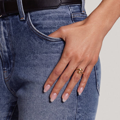 Personalized Engraved Hug Ring